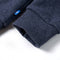 vidaXL-Kindervest-met-capuchon-en-rits-116-gemêleerd-donkerblauw