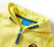 vidaXL-Kindervest-met-capuchon-en-rits-128-lichtgeel