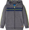 vidaXL-Kindervest-met-capuchon-en-rits-92-gemêleerd-grijs