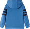 vidaXL-Kindervest-met-capuchon-en-rits-skateboardprint-92-blauw
