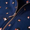 vidaXL-Kindervest-met-capuchon-stippenprint-128-marineblauw