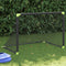 vidaXL - Kindervoetbaldoel - inklapbaar - 90x64x64 - cm - zwart