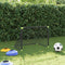 vidaXL - Kindervoetbaldoel - inklapbaar - 90x64x64 - cm - zwart