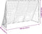 vidaXL - Kindervoetbaldoel - met - ballen - 2-in-1 - 184x64x124 - cm - wit