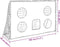 vidaXL - Kindervoetbaldoel - met - doelmat - en - bal - 182x62x118 - cm