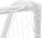 vidaXL - Kindervoetbaldoelen - 2 - st - met - bal - 64x35x48 - cm - metaal - wit
