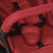 vidaXL - Kinderwagen - staal - rood