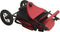 vidaXL - Kinderwagen - staal - rood