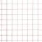 vidaXL Kippengaas 10x0.5 m staal met PVC coating rood