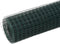 vidaXL Kippengaas 25x0.5 m staal met PVC coating groen