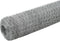 vidaXL - Kippengaas - 25x1,2 - m - gegalvaniseerd - staal - zilverkleurig