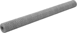 vidaXL Kippengaas 25x1.5 m gegalvaniseerd staal zilverkleurig