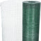 vidaXL Kippengaas 25x1 m gegalvaniseerd staal met PVC-coating groen