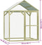 vidaXL - Kippenhok - 1,5x1,5x2 - m - staal