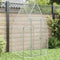 vidaXL - Kippenhok - 100x100x190 - cm - gegalvaniseerd - staal - zilverkleurig