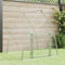 vidaXL - Kippenhok - 100x105x120 - cm - gegalvaniseerd - staal - zilverkleurig