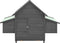 vidaXL - Kippenhok - 150x96x110 - cm - massief - vurenhout - grijs - en - wit