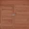 vidaXL - Kippenhok - 150x96x110 - cm - massief - vurenhout - mokkakleurig - en - wit