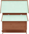 vidaXL - Kippenhok - 150x96x110 - cm - massief - vurenhout - mokkakleurig - en - wit