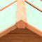 vidaXL - Kippenhok - 170x81x110 - cm - massief - grenen- - en - vurenhout - rood