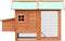 vidaXL - Kippenhok - 170x81x110 - cm - massief - grenen- - en - vurenhout - mokka