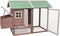 vidaXL - Kippenhok - 170x81x110 - cm - massief - grenen- - en - vurenhout - mokka