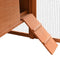 vidaXL - Kippenhok - 170x81x110 - cm - massief - grenen- - en - vurenhout - rood