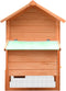 vidaXL - Kippenhok - 170x81x110 - cm - massief - grenen- - en - vurenhout - mokka