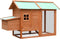 vidaXL - Kippenhok - 170x81x110 - cm - massief - grenen- - en - vurenhout