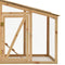 vidaXL - Kippenhok - 178x67x92 - cm - massief - grenenhout