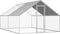 vidaXL - Kippenhok - 2,75x2x1,92 - m - gegalvaniseerd - staal
