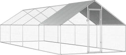 vidaXL - Kippenhok - 2,75x8x1,92 - m - gegalvaniseerd - staal
