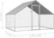vidaXL - Kippenhok - 2,75x8x1,92 - m - gegalvaniseerd - staal