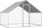 vidaXL - Kippenhok - 2,75x8x1,92 - m - gegalvaniseerd - staal