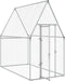 vidaXL - Kippenhok - 200x100x190 - cm - gegalvaniseerd - staal - zilverkleurig