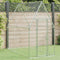 vidaXL - Kippenhok - 200x100x190 - cm - gegalvaniseerd - staal - zilverkleurig