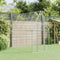 vidaXL - Kippenhok - 200x100x190 - cm - gegalvaniseerd - staal - zilverkleurig