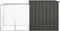 vidaXL - Kippenhok - 200x91x100 - cm - gegalvaniseerd - staal - grijs