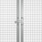 vidaXL - Kippenhok - 200x91x100 - cm - gegalvaniseerd - staal - antracietkleurig