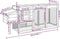 vidaXL-Kippenhok-204x50x84-cm-massief-grenenhout-mokkakleurig