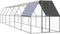 vidaXL - Kippenhok - 2x12x2 - m - gegalvaniseerd - staal