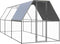 vidaXL - Kippenhok - 2x6x2 - m - gegalvaniseerd - staal