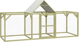 vidaXL - Kippenhok - 300x100x150 - cm - geïmpregneerd - massief - grenenhout