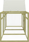 vidaXL - Kippenhok - 300x100x150 - cm - geïmpregneerd - massief - grenenhout