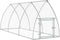 vidaXL - Kippenhok - 300x105x120 - cm - gegalvaniseerd - staal - zilverkleurig