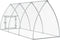 vidaXL - Kippenhok - 300x105x120 - cm - gegalvaniseerd - staal - zilverkleurig