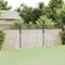vidaXL - Kippenhok - 300x105x120 - cm - gegalvaniseerd - staal - zilverkleurig