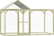 vidaXL - Kippenhok - 3x1,5x2 - m - staal