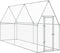 vidaXL - Kippenhok - 400x100x190 - cm - gegalvaniseerd - staal - zilverkleurig