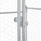 vidaXL - Kippenhok - 400x100x190 - cm - gegalvaniseerd - staal - zilverkleurig